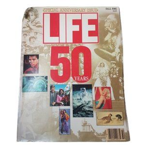 Vintage 1986 LIFE MAGAZINE Special 50th Anniversary Issue 1986